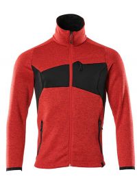 Arbeits Strickjacke Rot